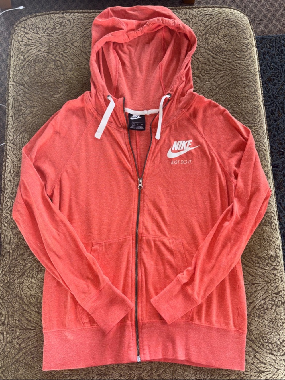 Nike Women's Coral Zip-Up Hoodie Jacket